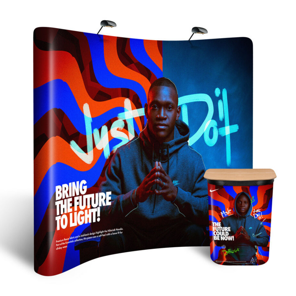 Vision Curved Pop Up Display Kit