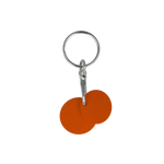 Multi Euro Trolley Coin Keyring