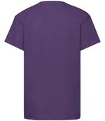 Fruit of the Loom Kids Original T-Shirt Purple