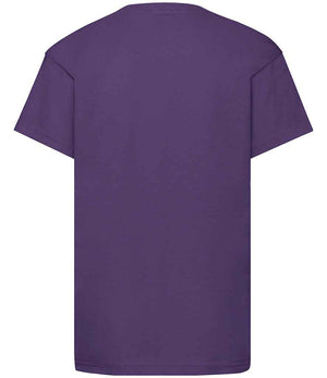 Fruit of the Loom Kids Original T-Shirt Purple