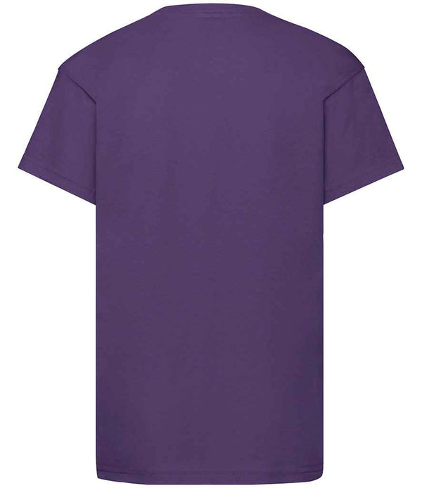 Fruit of the Loom Kids Original T-Shirt Purple