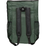 The Yani - RPET polyester roll-top backpack.