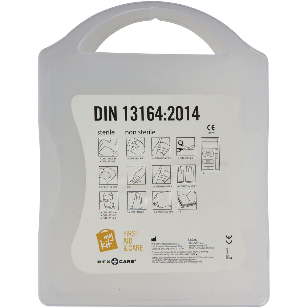 Branded MyKit DIN first aid kit