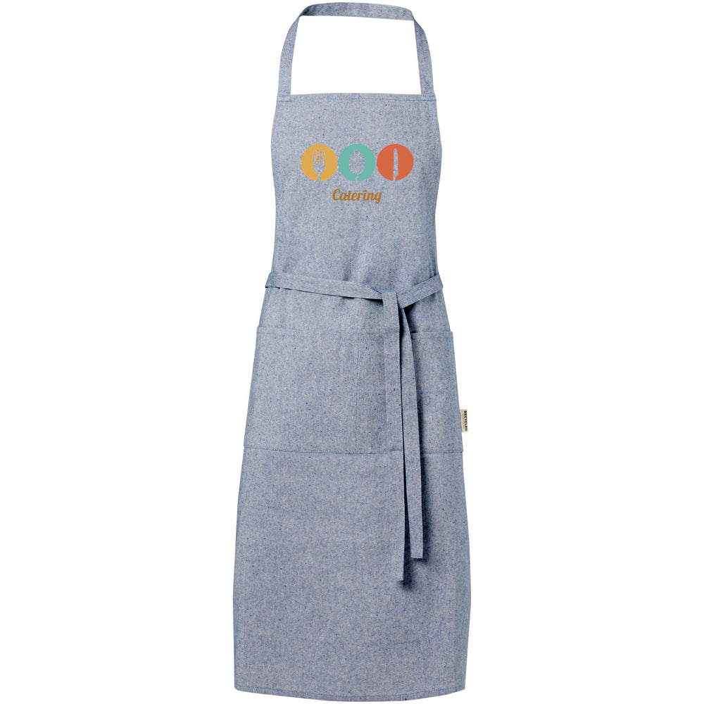 Branded Pheebs 200 g/m² recycled cotton apron
