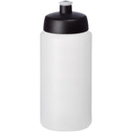 Branded Baseline® Plus grip 500 ml sports lid sport bottle