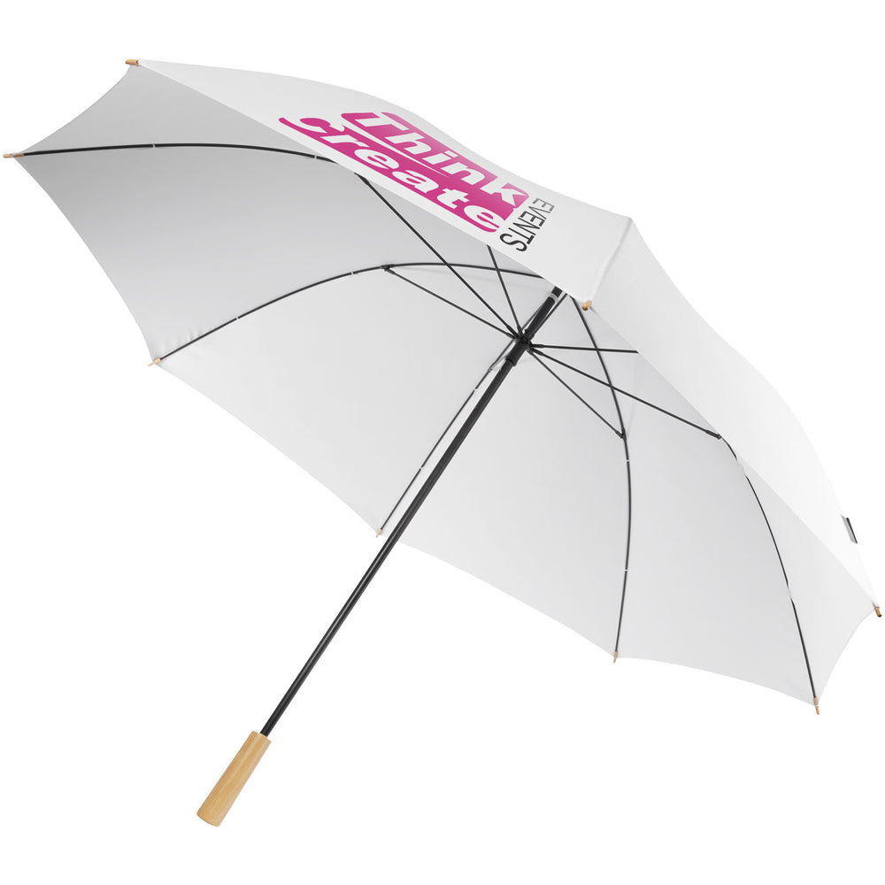 Branded Romee 30'' windproof recycled PET golf umbrella