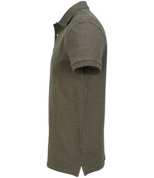 SOL'S Unisex Pacific Twin Piqué Polo Shirt Army