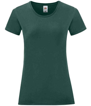 Fruit of the Loom Ladies Iconic 150 T-Shirt Forest Green