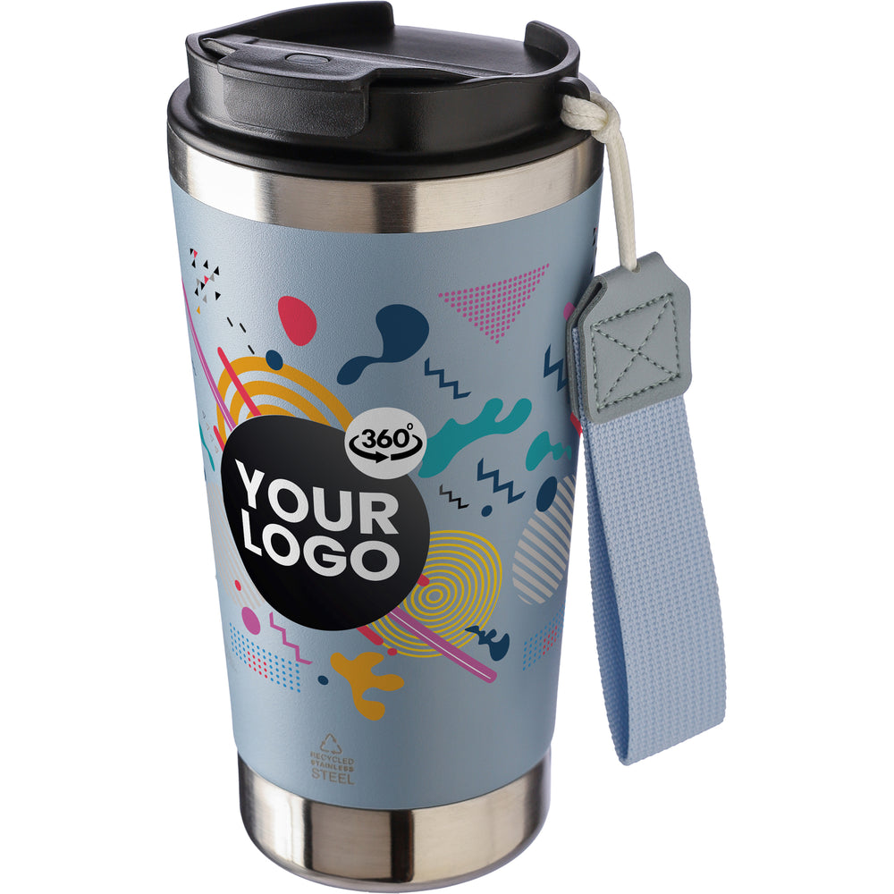 The Kayla - Recycled steel double walled travel mug (500ml)