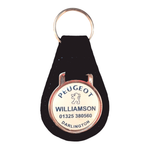 Pear Shaped Keyfob with Dome