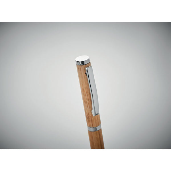 Branded Bamboo gel pen