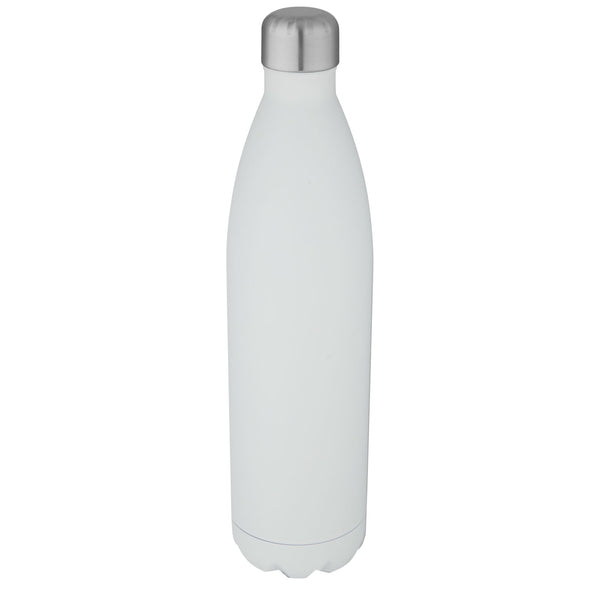 Branded Cove 1 L vacuum insulated stainless steel bottle