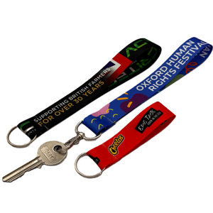 20mm Fabric Keyring