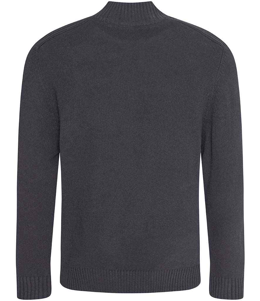 Branded Ecologie Unisex Wakhan Zip Neck Sustainable Sweater