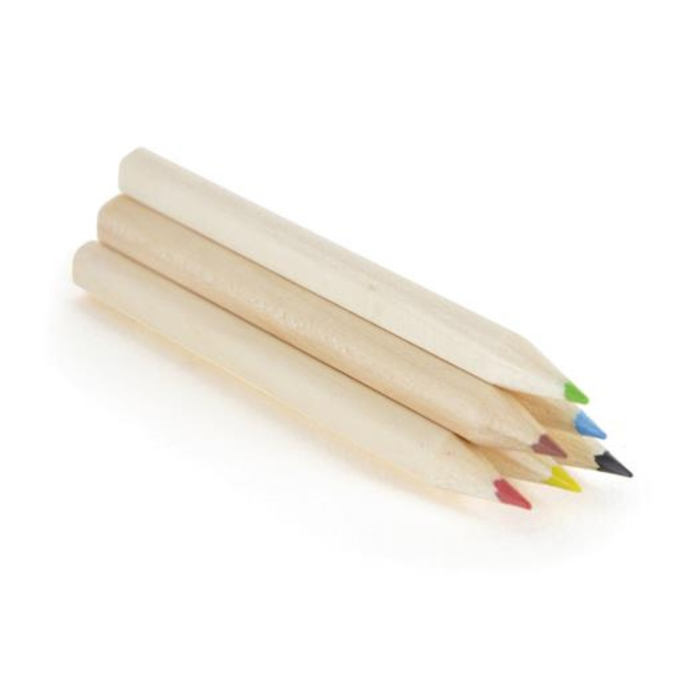 Doodle 6pcs Coloured Pencil set in card box