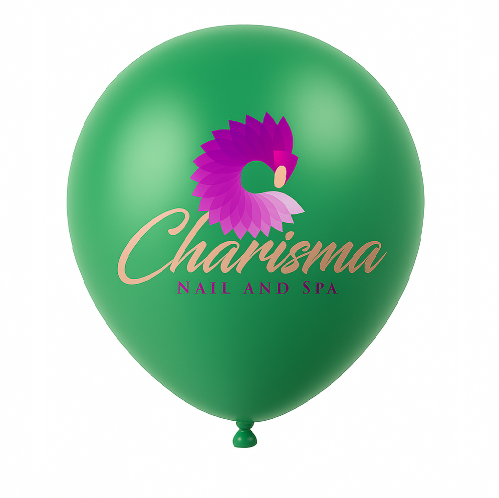 Branded Full Colour Print Biodegradable 12" Latex Balloons