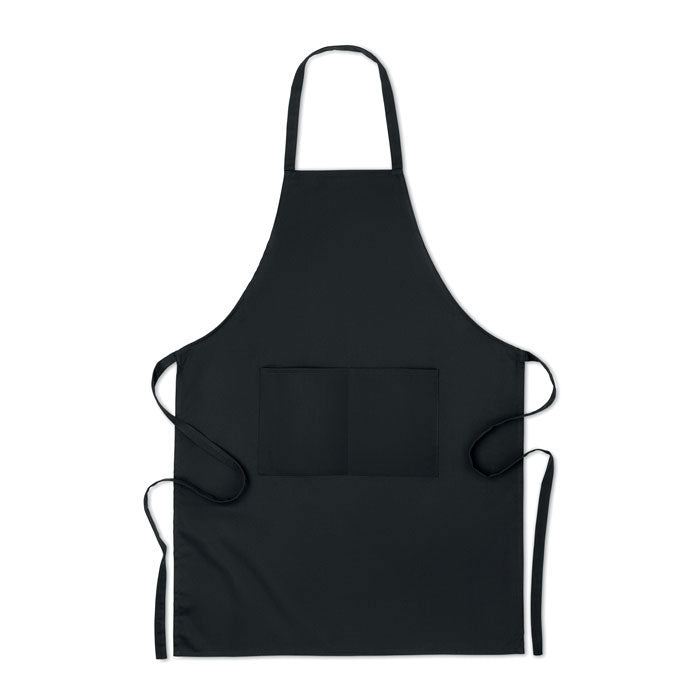 Branded Organic cotton apron 200 gr/m²