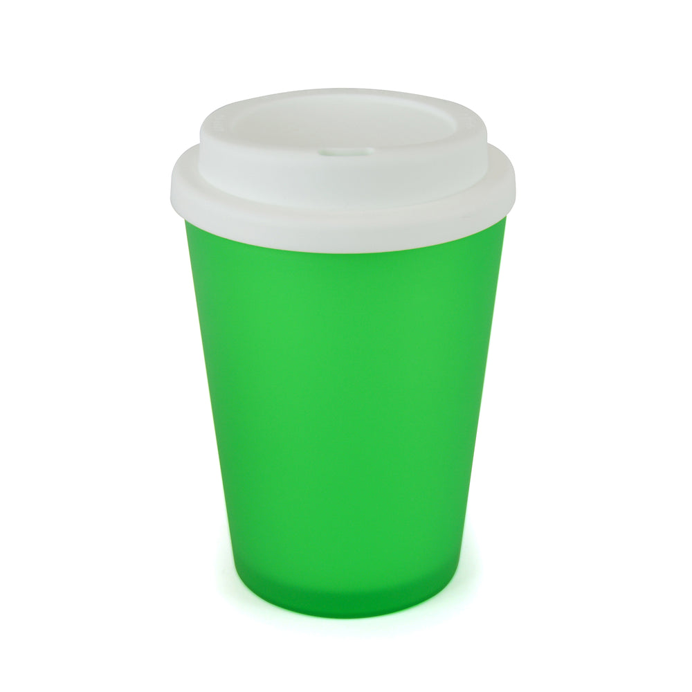 Branded Haddon Colour Frosted 350ml double wall tumbler