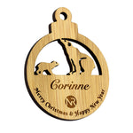 Bamboo Xmas Tree Decoration