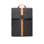 Branded VINGA Bosler backpack GRS recycled canvas