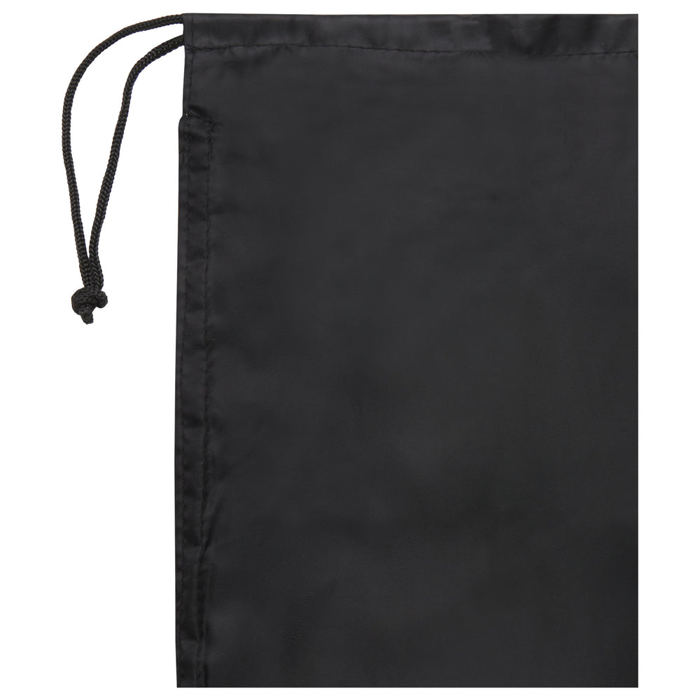 Branded Huggy fleece plaid blanket with carry pouch