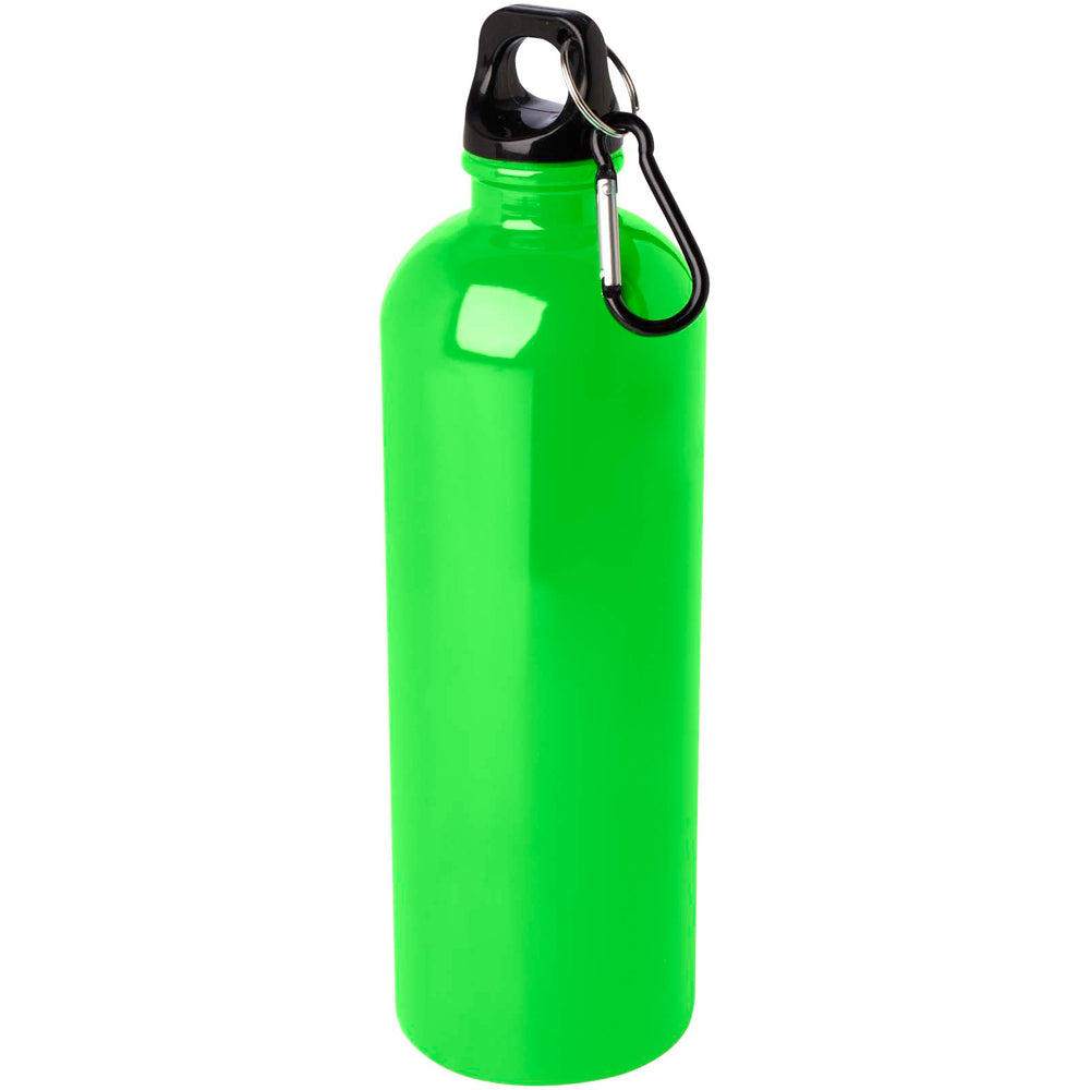 Oregon 750 ml RCS certified single wall stainless steel water bottle with carabiner