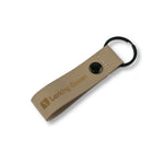 Nubuck PU Leather Keyring