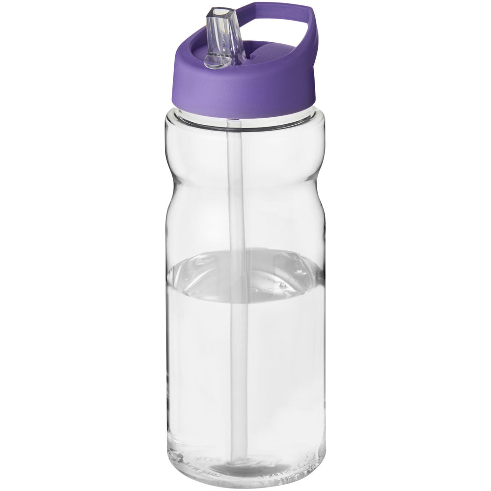 Branded H2O Active® Base 650 ml spout lid sport bottle