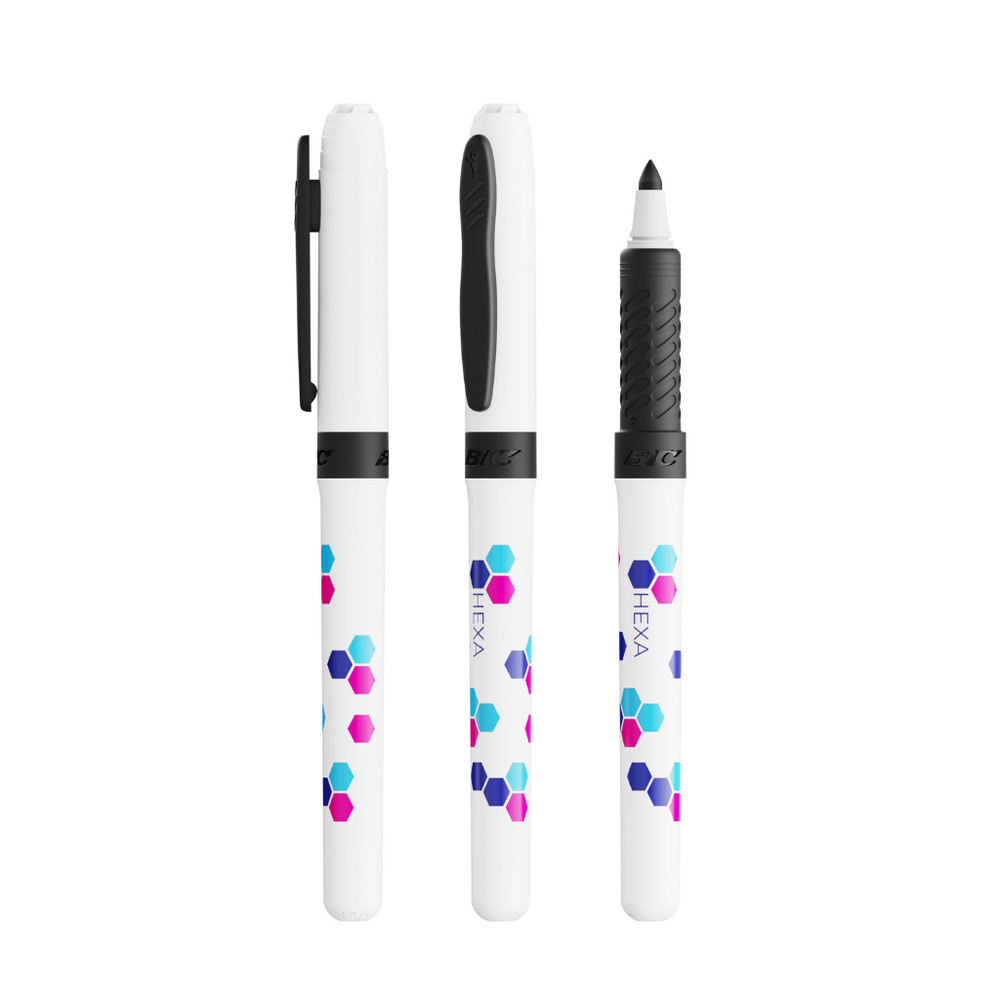 BIC® Mark-it Permanent Marker White/Black
