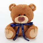 Bow Bear II 25cm Charlton Bear, Caramel