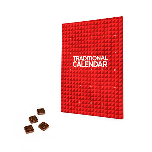 Traditional 'A4 style' Promotional Advent Calendar - 2 Sides