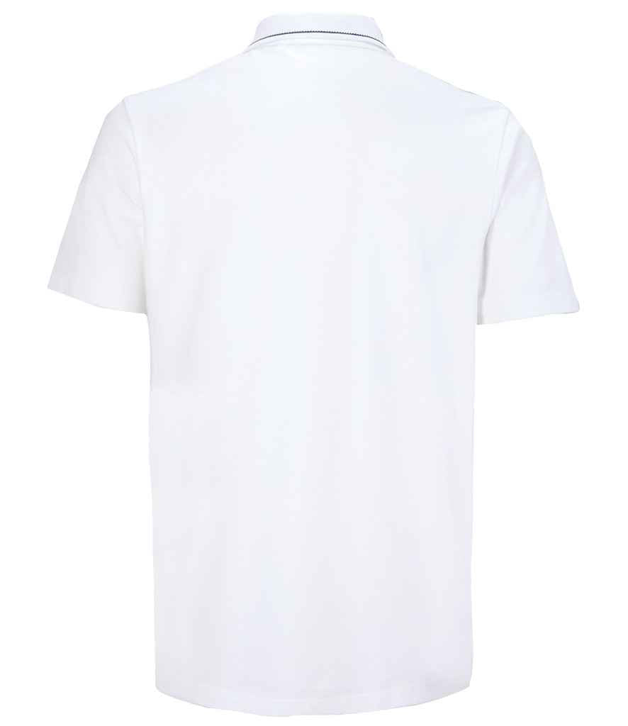 NEOBLU Unisex Orel Piqué Polo Shirt Optic White
