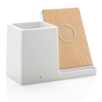 Branded Ontario RCS recycled plastic 10W wireless charger