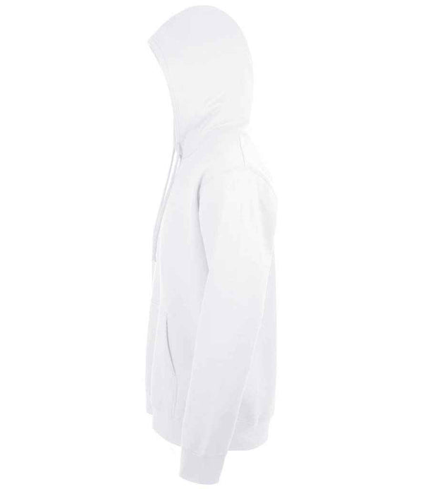 SOL'S Unisex Snake Hooded Sweatshirt White