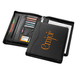 Branded Ebony A4 briefcase portfolio