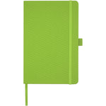 Branded Honua A5 recycled paper notebook with recycled PET cover