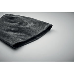 Unisex beanie in cotton Dark Grey