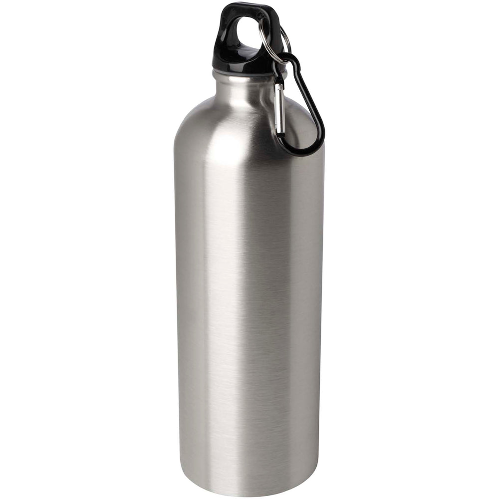 Oregon 750 ml RCS certified single wall stainless steel water bottle with carabiner