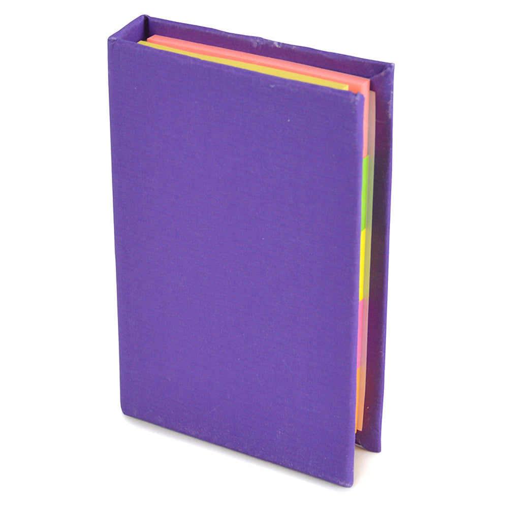 Branded Hardback Flag Pad Sticky Note Book - matt finish