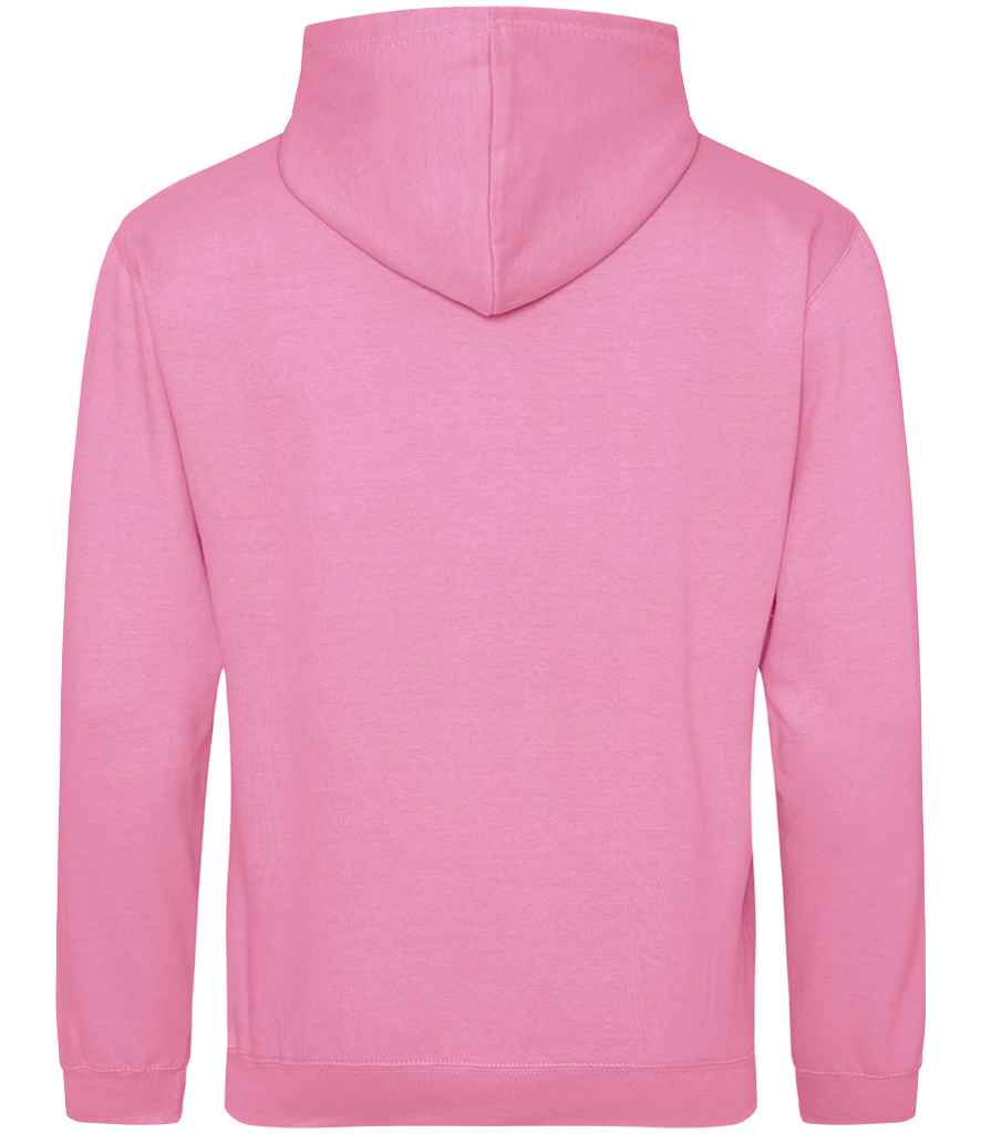 AWDis College Hoodie Candyfloss Pink