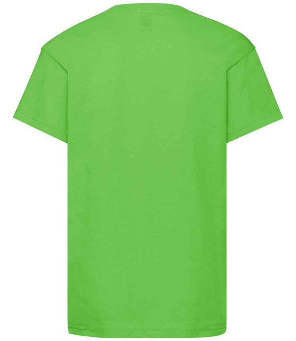 Fruit of the Loom Kids Original T-Shirt Lime Green