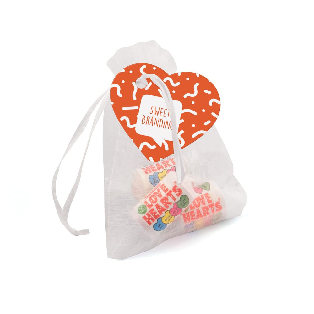 Eco Range - Organza Bag - Love Hearts® Bespoke