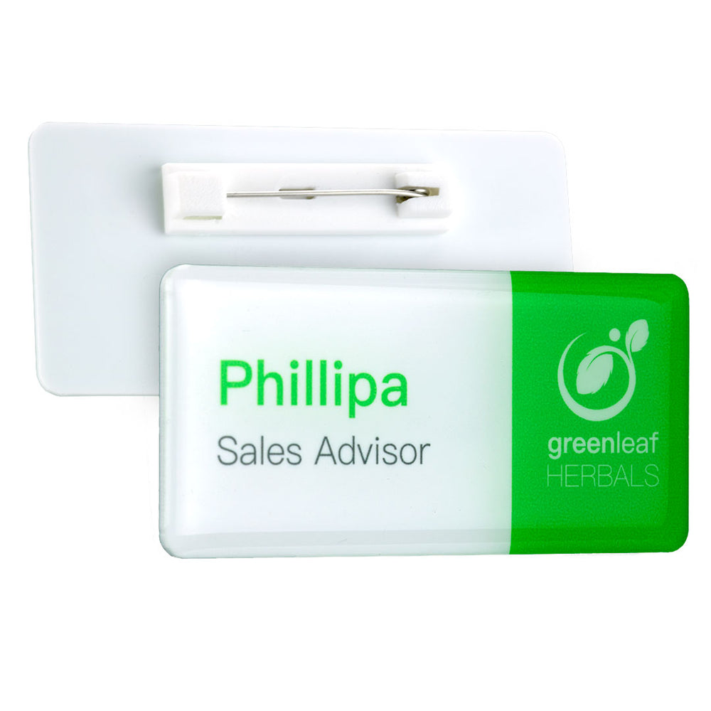 Personalised Plastic Name Badges