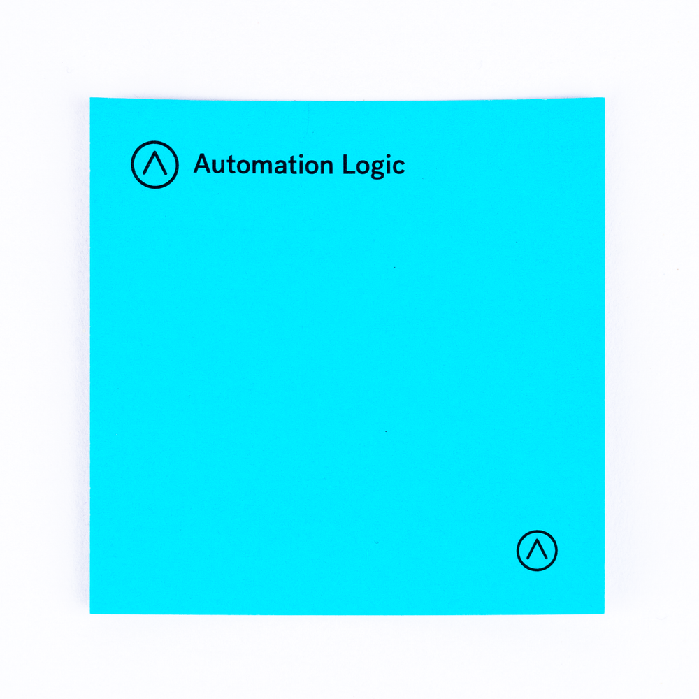 75x75mm Neon Sticky Note Blue