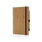 Bamboo notebook and infinity pencil set