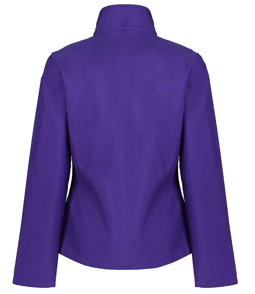 Regatta Ladies Ablaze Printable Soft Shell Jacket Vibrant Purple/Black