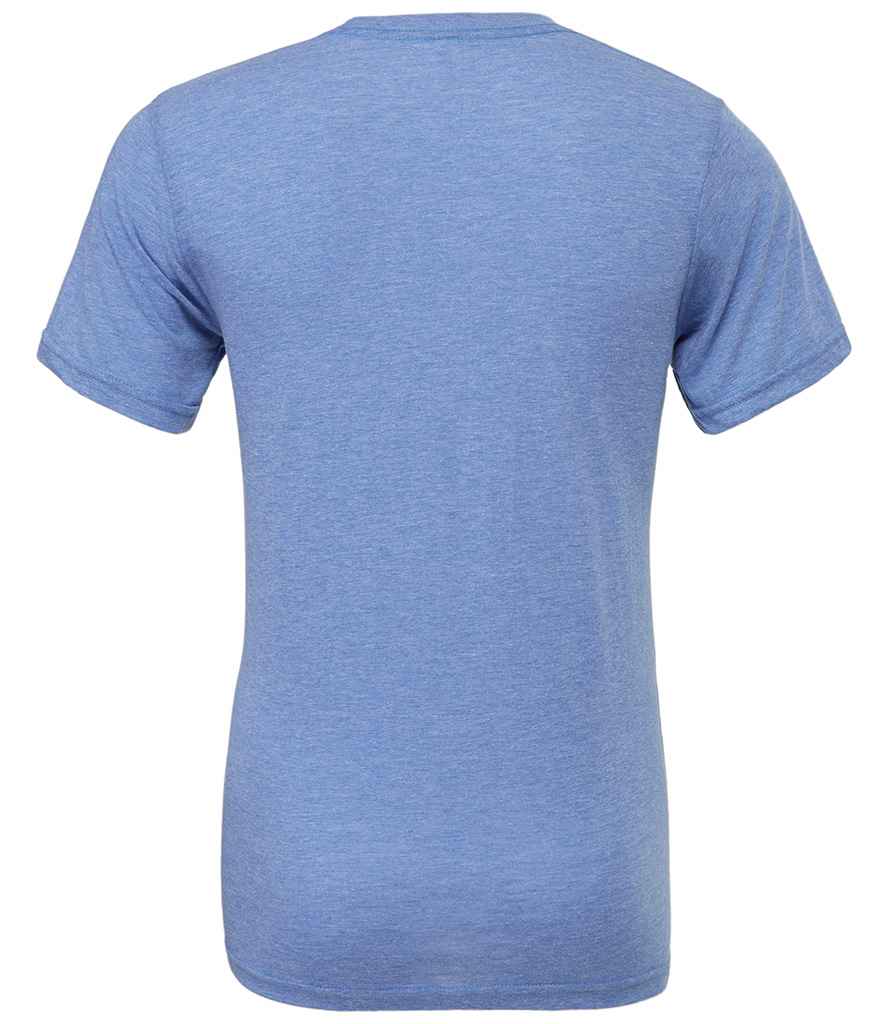 Canvas Unisex Tri-Blend T-Shirt Blue Tri-Blend