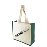 Kongoni Jute & Canvas Bag