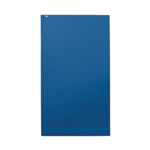 Towel organic cotton 180x100cm Royal Blue