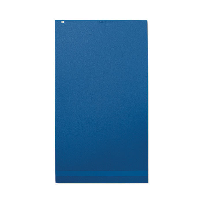 Towel organic cotton 180x100cm Royal Blue
